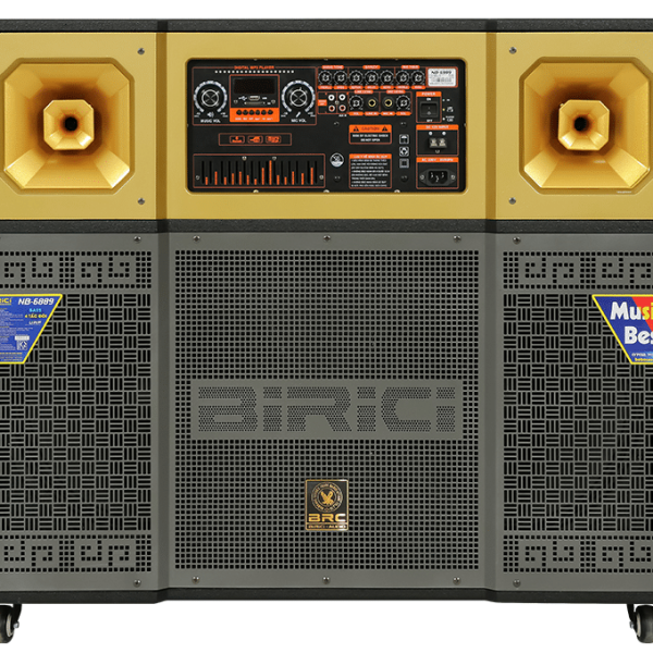 Loa karaoke BOBOS Birici NB-6889 - Công suất 1200W, 2 bass 40cm (Coil 50/Từ 140), BH 12 tháng